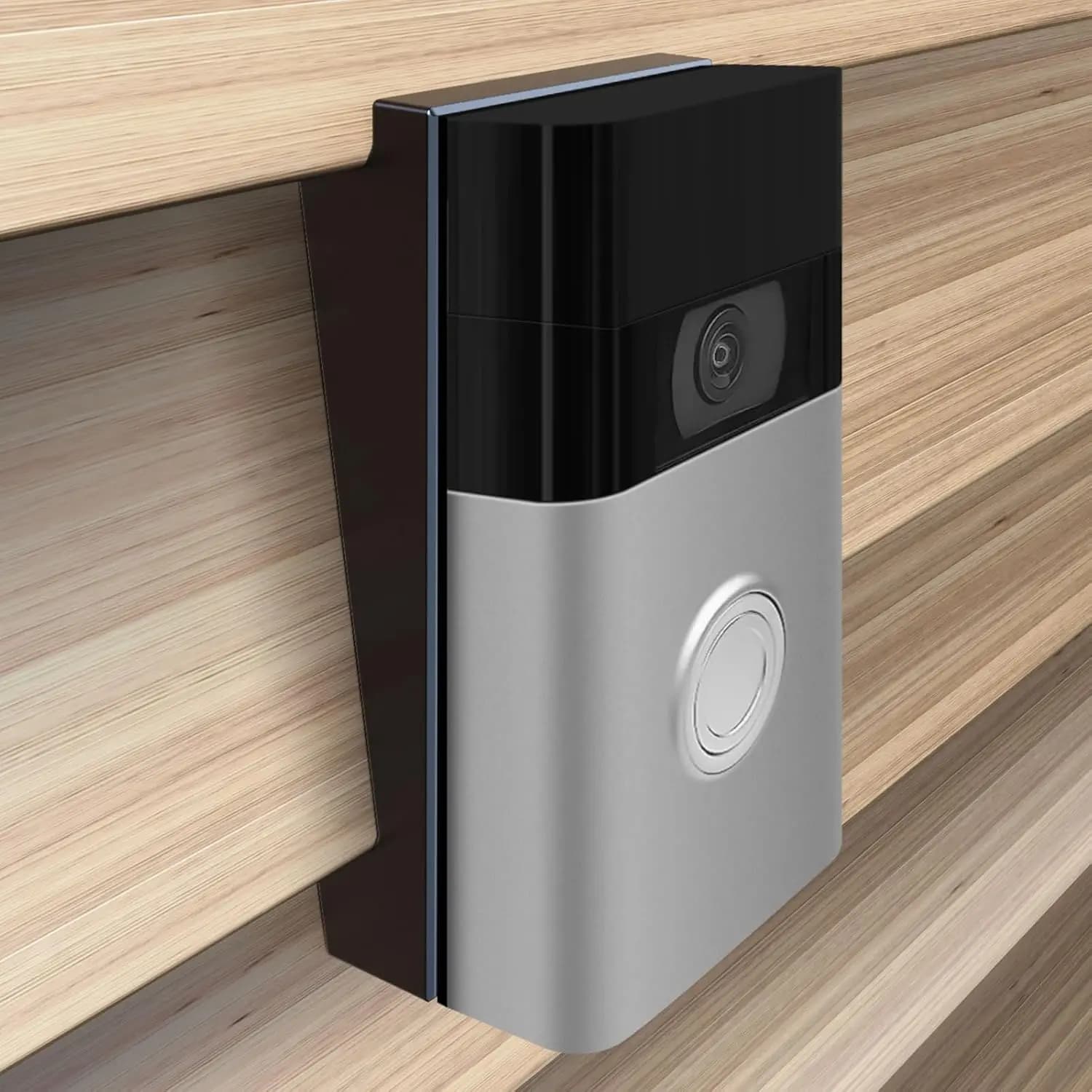 Doorbell Siding Mount/Vinyl Siding Angle Adjustment Mount for Rin-g Video Doorbell, Ring 2, R-ing 3, Ring 3 Plus Video Doorbell for Standard Style S-iding
