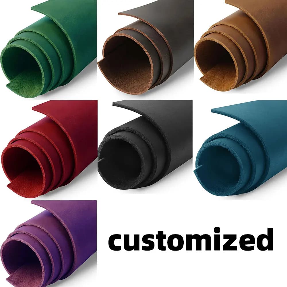 Customized Leather Notebooks Leather Cover A4 A5 A6 or Other Size