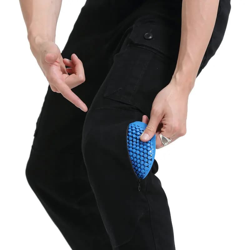Jeans da Moto Uomo 2026 Direttamente dal Produttore, Pantaloni da Guida Anti-Caduta Multitasche con Protezioni CE