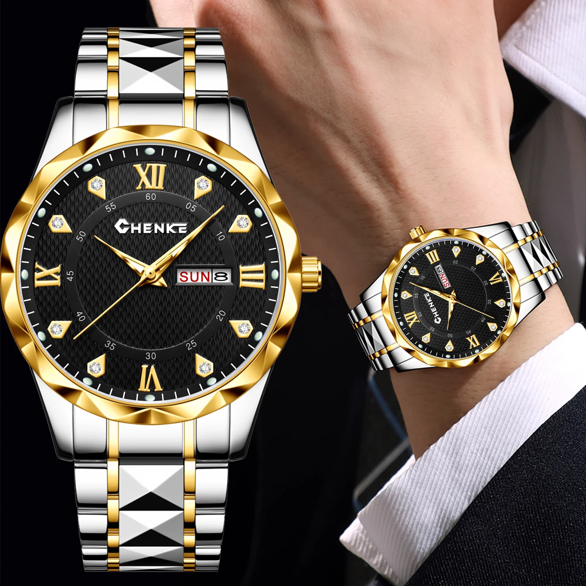 Orologi da uomo alla moda: casual, business, minimalisti, eleganti, adatti al lavoro, resistenti all'acqua, regali reloj mujer