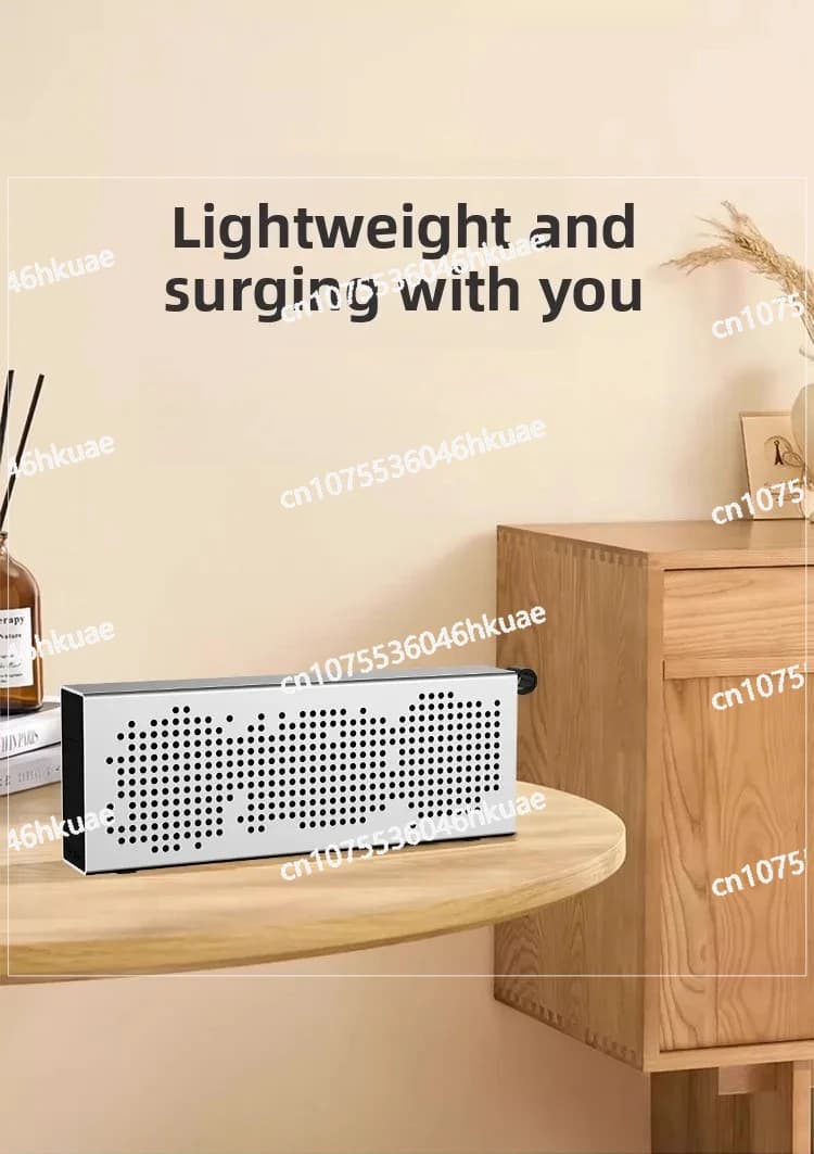Outdoor Mini Wireless Small Speaker New Bluetooth Speaker High Sound Quality Subwoofer Aluminum Alloy Small Portable