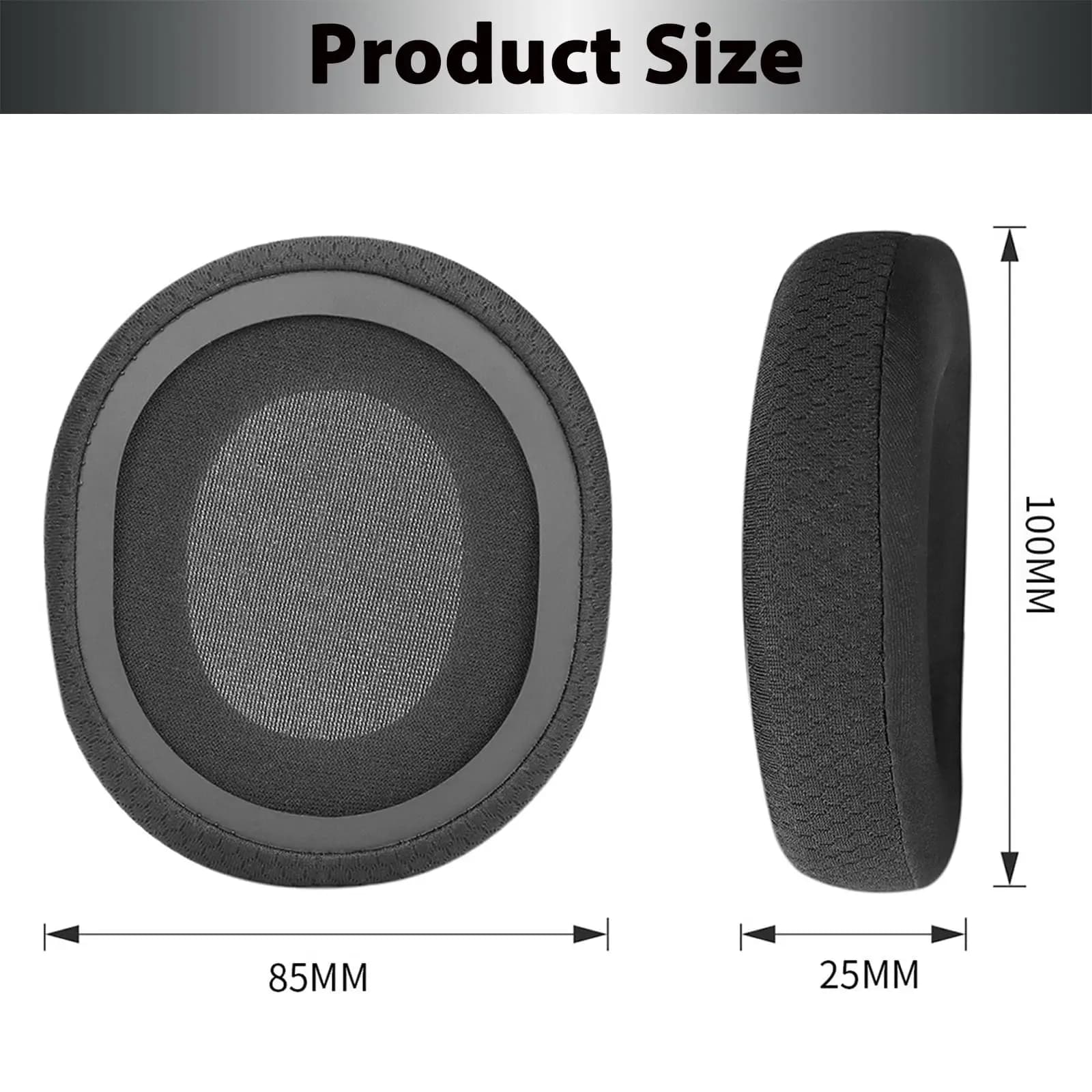 Arctis 7/Arctis 5/Arctis 3/Arctis 7/Arctis 7/Arctis 7/Arctis 7P/Arctis 9X Wireless Gaming Headphone Replacement Fabric Bearing