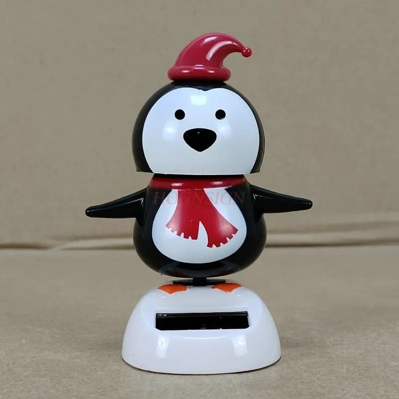 Penguin Swing Pieces Solar Doll Direct Sales Large Congyou Car Interior Ornaments Unisex Plastic Electronic 2021