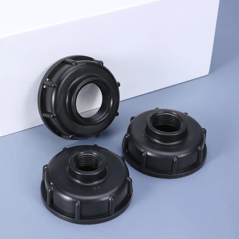 Raccordi per serbatoio Tote IBC durevoli da 1000 litri filettatura S60X6 a 1/2 "3/4" 1 "connettore per tubo da giardino adattatore di ricambio per valvola serbatoio IBC
