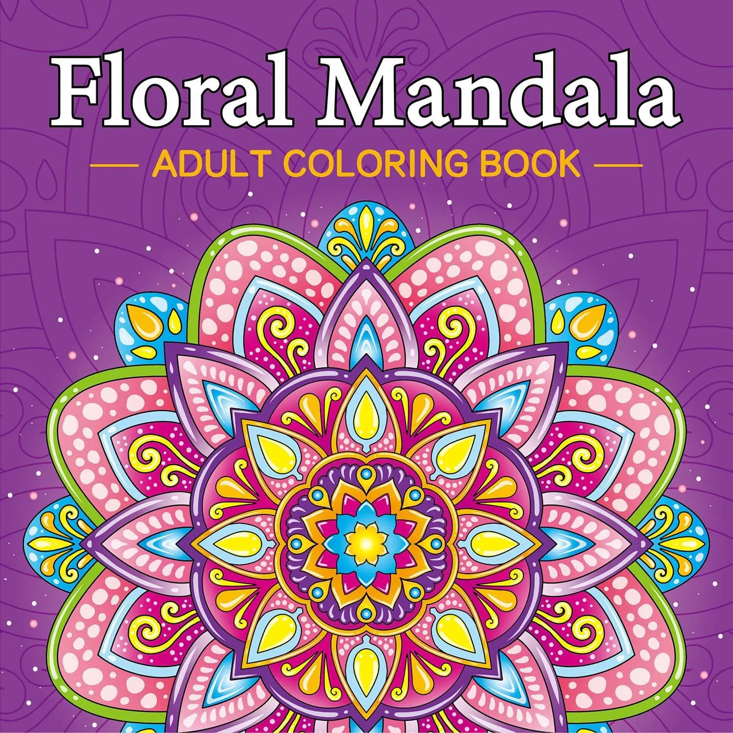 Coloring Book Mandala for Adult Stress Relief with Thirty Two Sheets Doodle Drawing and Filling Painting Pages Coloring Books