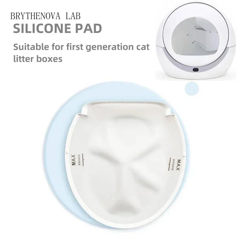 PETREE Smart Toilet Box Silicone Pad Replaceable Base Cat Litter Accessories Box Only for PETREE Generation 1 Cat Litter