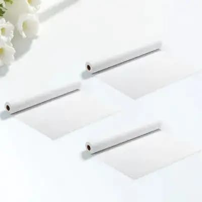 3 Rolls Blank Drawing Paper Roll High Quality Smooth Texture Not Easy to Scratch Eco Friendly Sketch Paper for Students Graffiti
