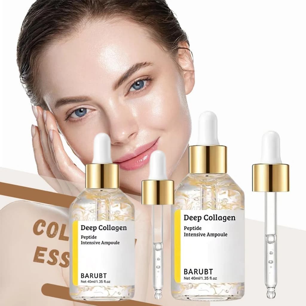 40ml Nourish Hydrate Replenish For Healthy-Looking Skin Serum Deep Collagen Peptide Intensive Ampoule Korean Face Care Essence