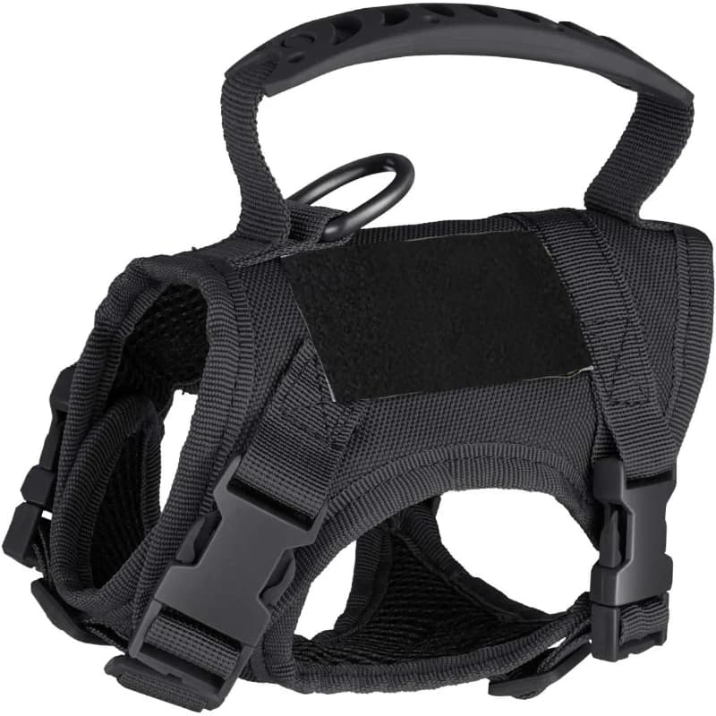 Tactical Cat Chest Harness Vest-style Adjustable Cat Harness Out Pet Dogs Prevent Breaking Training Cat Harness Small Dog Vest
