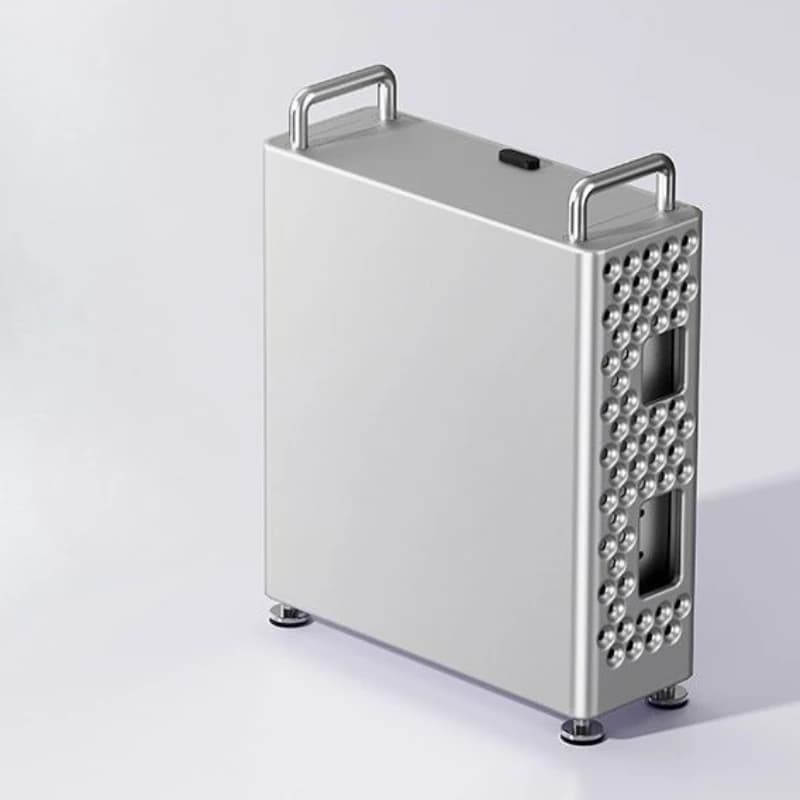 Adatto per supporto per computer desktop portatile in lega verticale per docking station macminim4