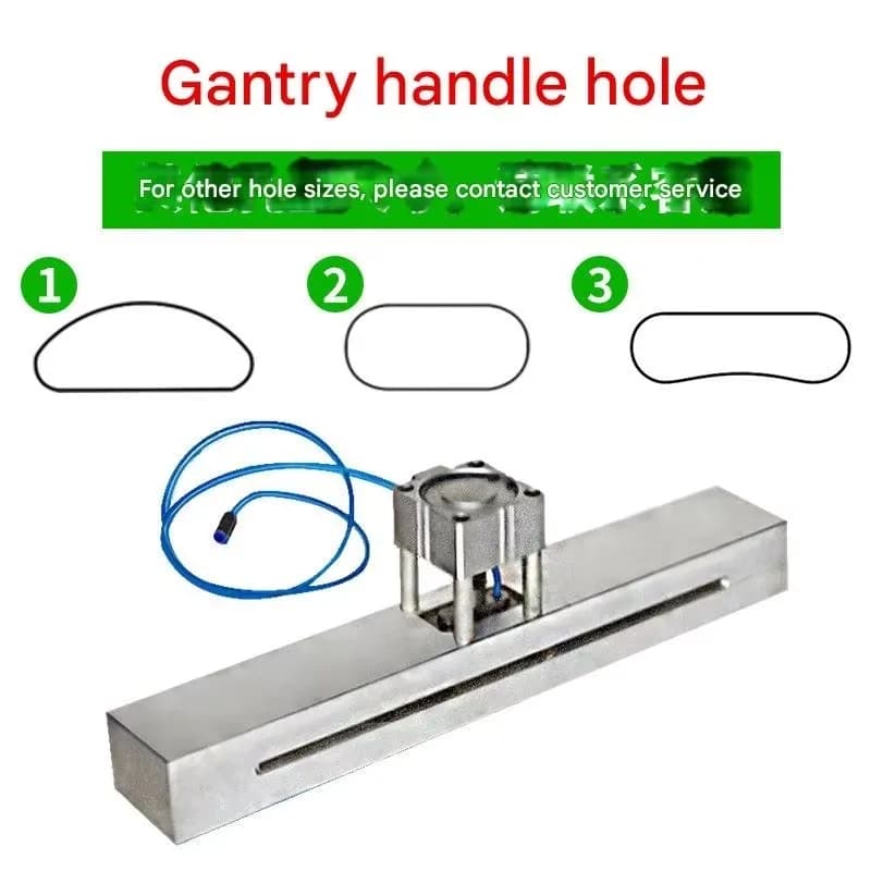 Angle Punching Machine 2mm 5mm 15mm, PP Plastic Bag Drilling Machine, Pneumatic Drilling Machine for Round Holes 8mm