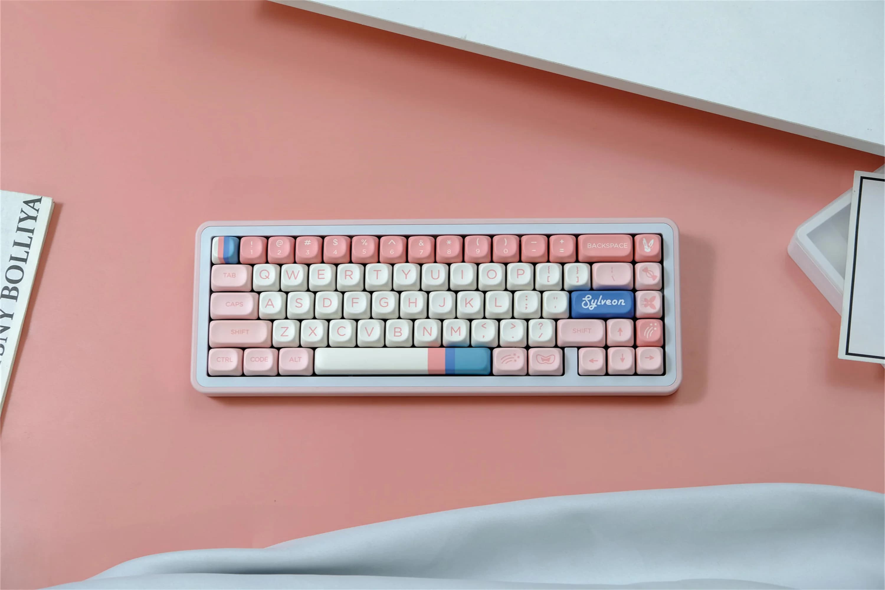 Ibrahimovic Keycaps Set 126 Keys PBT Material Keycaps MOA XOA Profile DYE-SUB For MX Switch Wooting Mechanical Keyboard Keycap