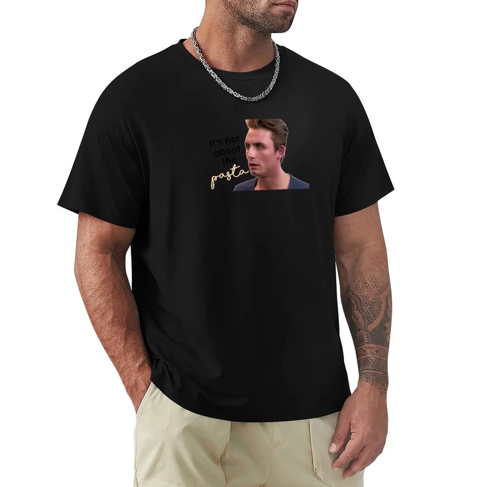 it’s not about the pasta T-Shirt Basic Tee Shirt for Everyday Outfit