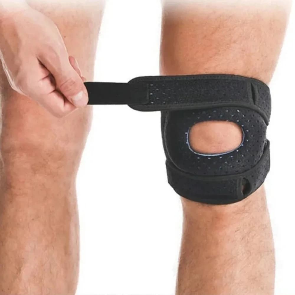 Supporto per Ginocchio a Compressione, Fascia per Rotula, Protezione per Artrite e Dolore al Ginocchio, Ginocchiere Sportive per Uomini e Donne