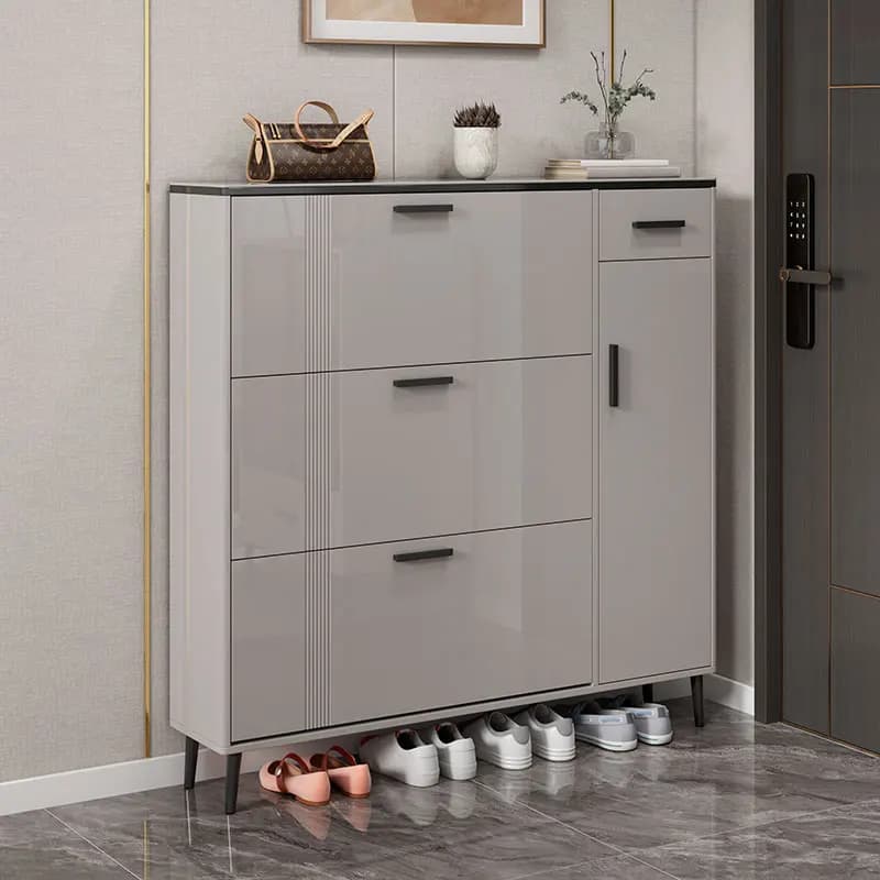 Modern Organizer Shoe Shelf Entrance Hall Living Room Luxury Box Designer Wooden Shoe Cabinet Storage Muebles Hotel Furniture