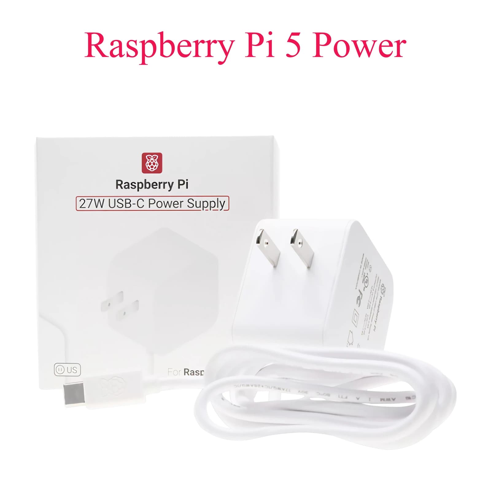 The new USB-C PD power supply from 27 W (power supply) allows Raspberry Pi 5