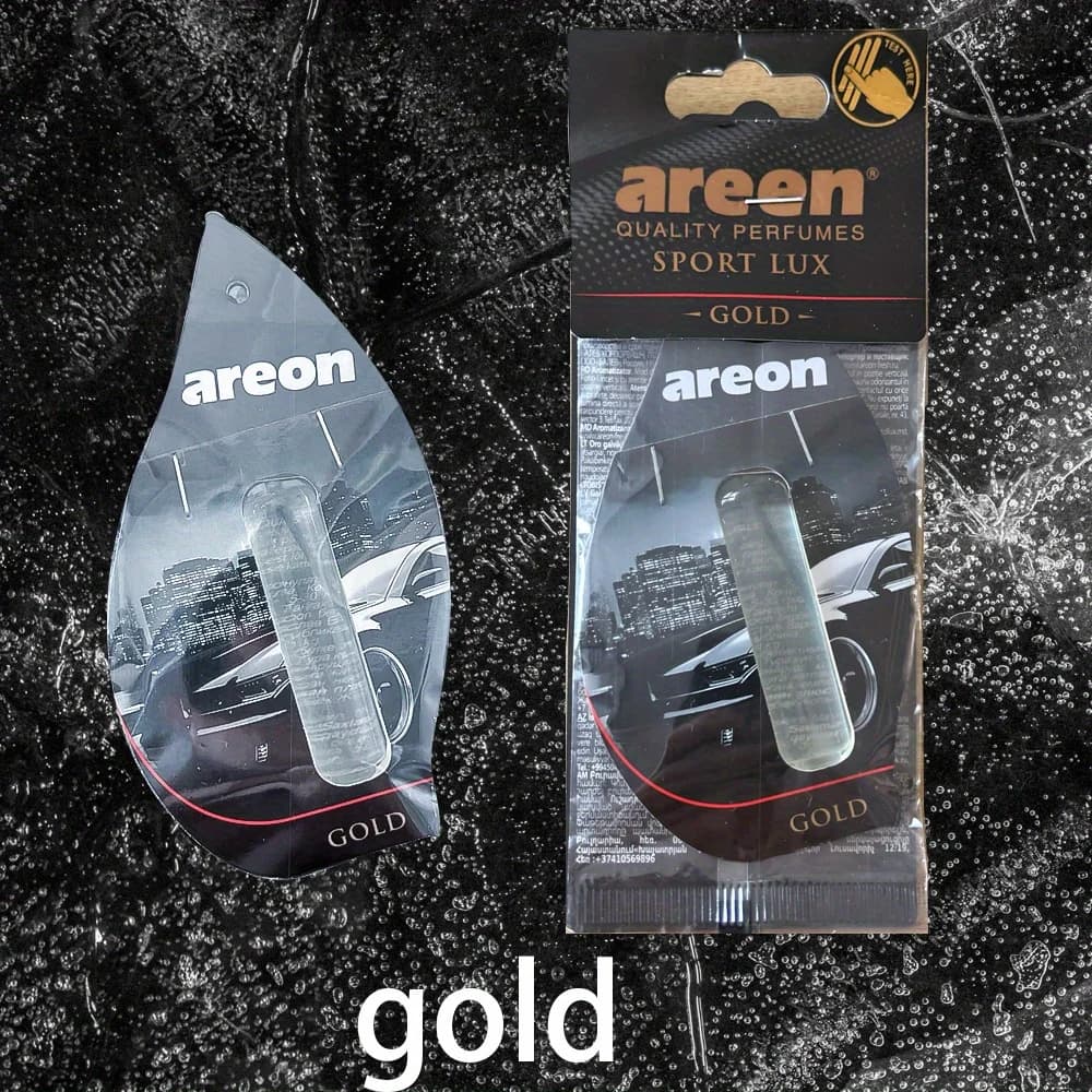Pack of 9 car deodorants Areon: improve your daily commuting with unique scents for a luxury driving atmosphere