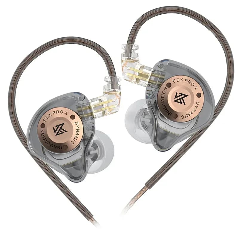 KZ EDX PRO X HIFI Stereo Bass Auricolari Gaming Sport Music Headphones with noise cancellation Detachable cable