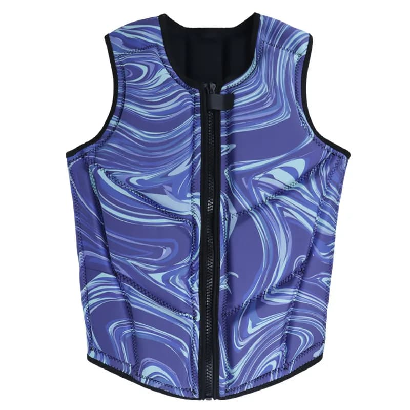 Gilet Wakesurf Comp Giubbotto salvagente in neoprene approvato CE Gilet da impatto per il surf Gilet da impatto per il surf Wakesurf Gilet da jet ski approvato CE