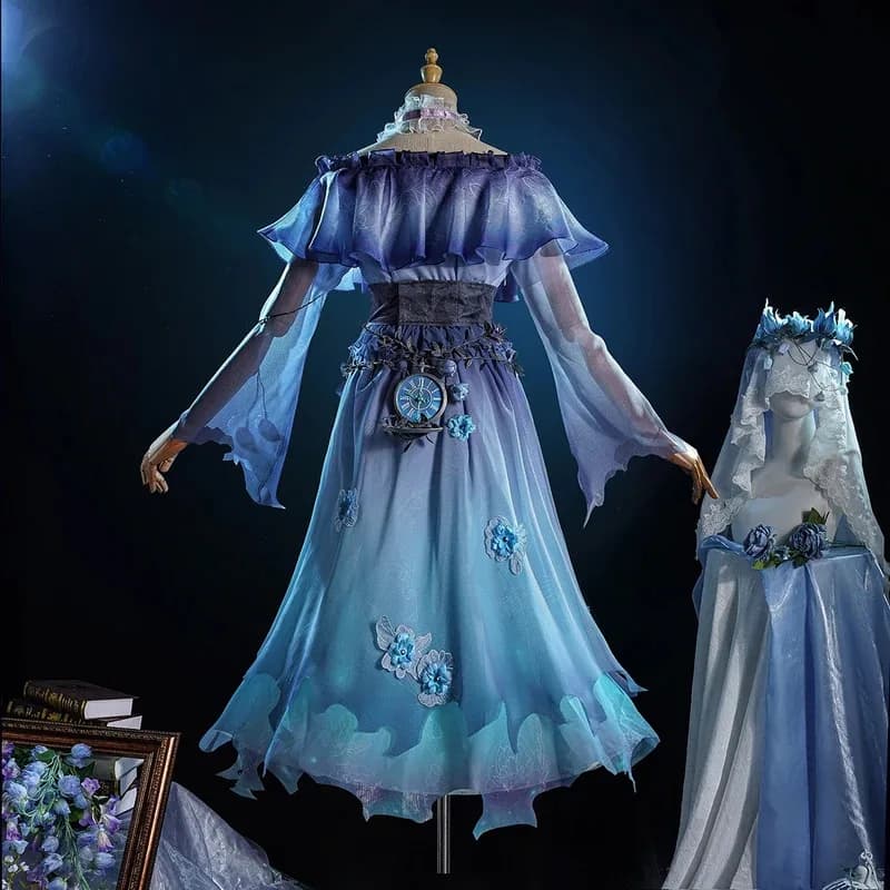 DY20Game Identity V Entomologo Costume Cosplay Ultima Pelle Fantasma Candela Cosplay 2024 Evento di Halloween Per Ognissanti Natale
