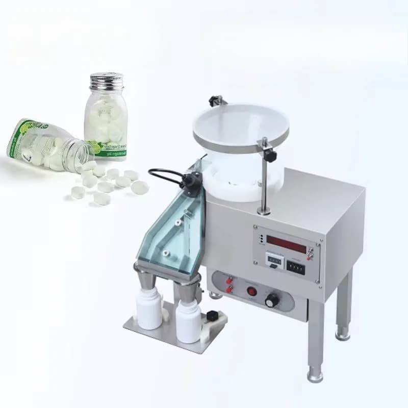 Automatic High Precision Electronic Counter for Tablets and Capsules, Mini Particle Counter for Food Use and Small Lotti Packing