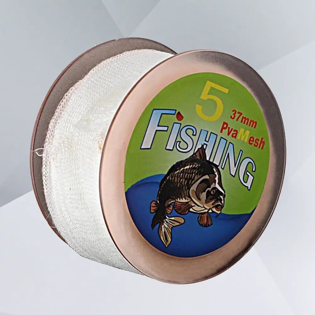 Rete in PVA Idrosolubile 37mm per Pesca alla Carpa, Rete per Esche, Sacchetto per Feeder, Non Inquinante ed Ecologico