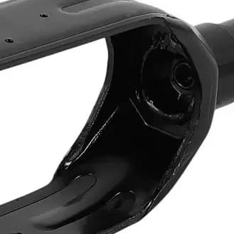 /For /Xiaomi /Electric Scooter 4 Pro Front Fork Aluminum Alloy Replacement Part Black 36x17.5cm Stable Commuting Steering Compon