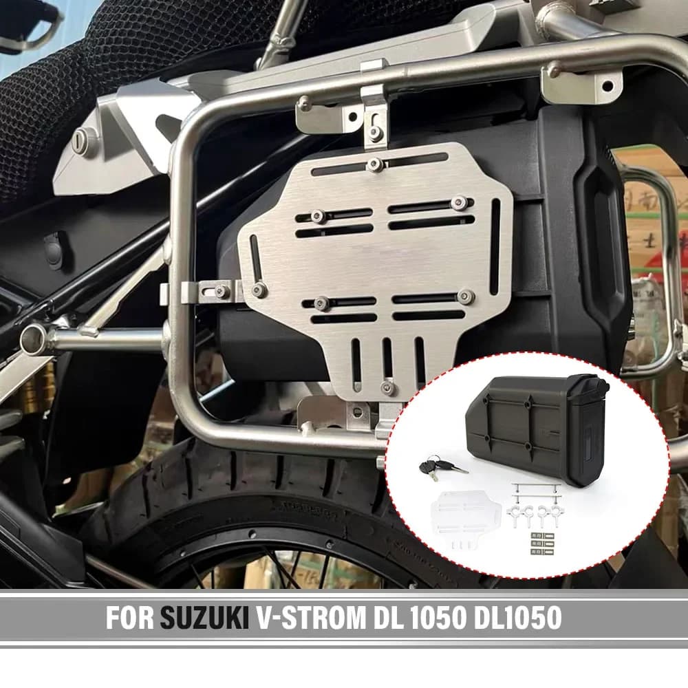 Per Suzuki V-Strom DL 1050 DL1050 Cassetta degli attrezzi per moto Cassetta degli attrezzi Scatola decorativa laterale impermeabile Kit di pronto soccorso/avviamento Cassetta degli attrezzi