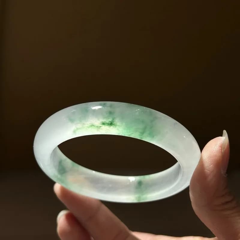 New Natural Fashion Quartzite Jade Flower Bracelet, Women's Versatile Jewelry