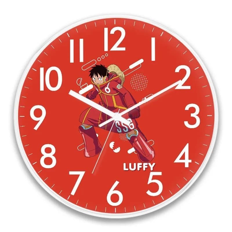 One Piece Rufy Sauron Cartoon Anime Creative Living Room Bedroom Wall Clock Silent Fashion Home Decoration Quartz watch