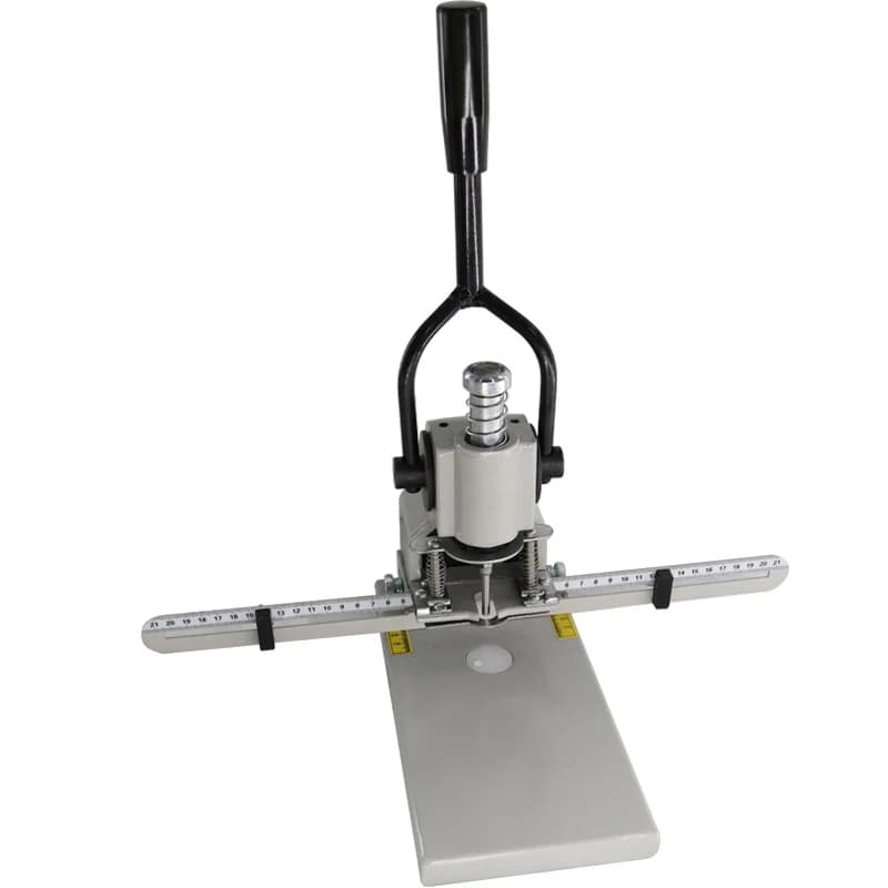 Macchina Manuale per Forare Sacchetti di Plastica, per Etichette di Album Fotografici, Macchina per Perforare Etichette di Album Fotografici