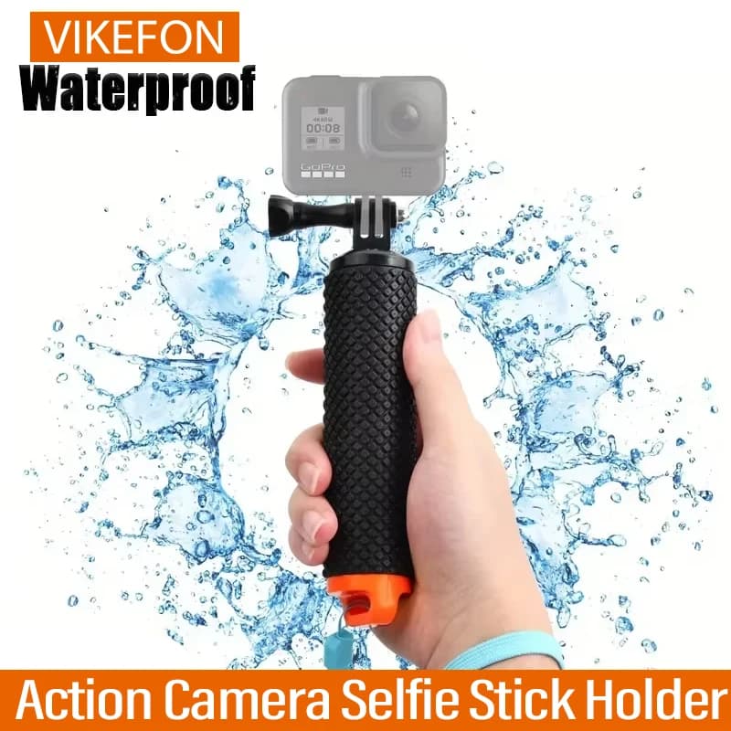 Selfie Stick Action Camera Maniglia Supporto di galleggiamento dell'acqua per Gopro Hero 12 11 10 Xiaomi Yi SJ4000 Maniglia galleggiante Accessori di montaggio
