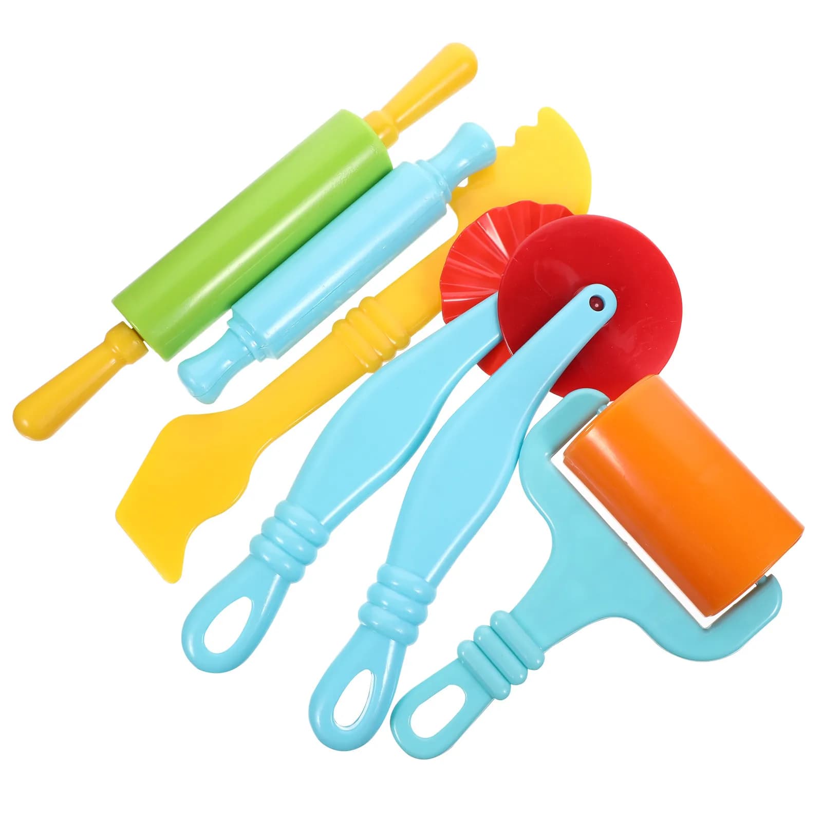 Set di 1 Strumento per Modellare l'Argilla, Kit Sicuro per Modellare Fai-da-Te per l'Apprendimento Precoce, Asilo Nido e Aula - per Giocare e Colorare