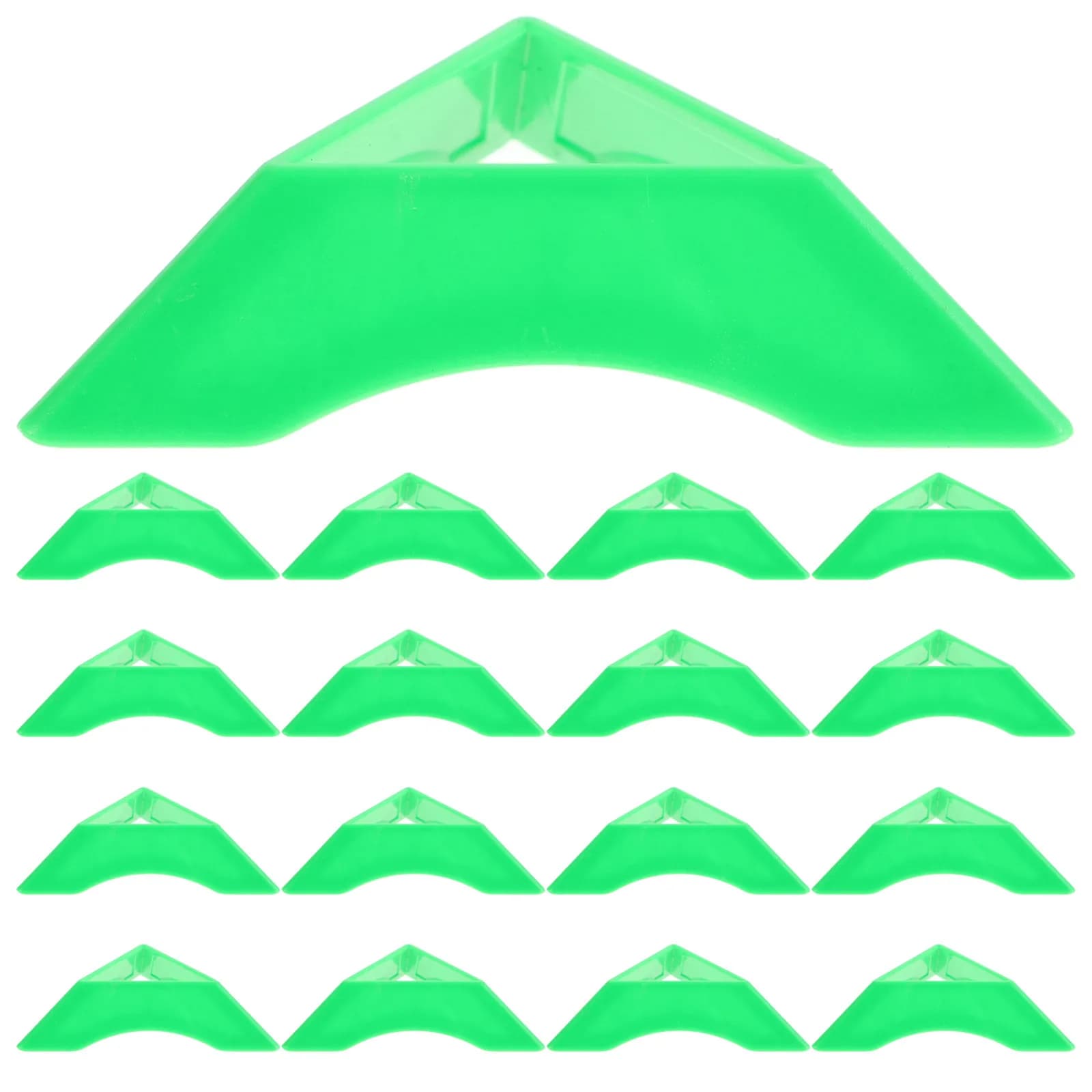 20 Pezzi Supporto Triangolare Colorato per Esposizione su Scrivania, Base Stabile a Treppiede per Puzzle 3D, Sfera, Telefono, Tablet, Scaffale