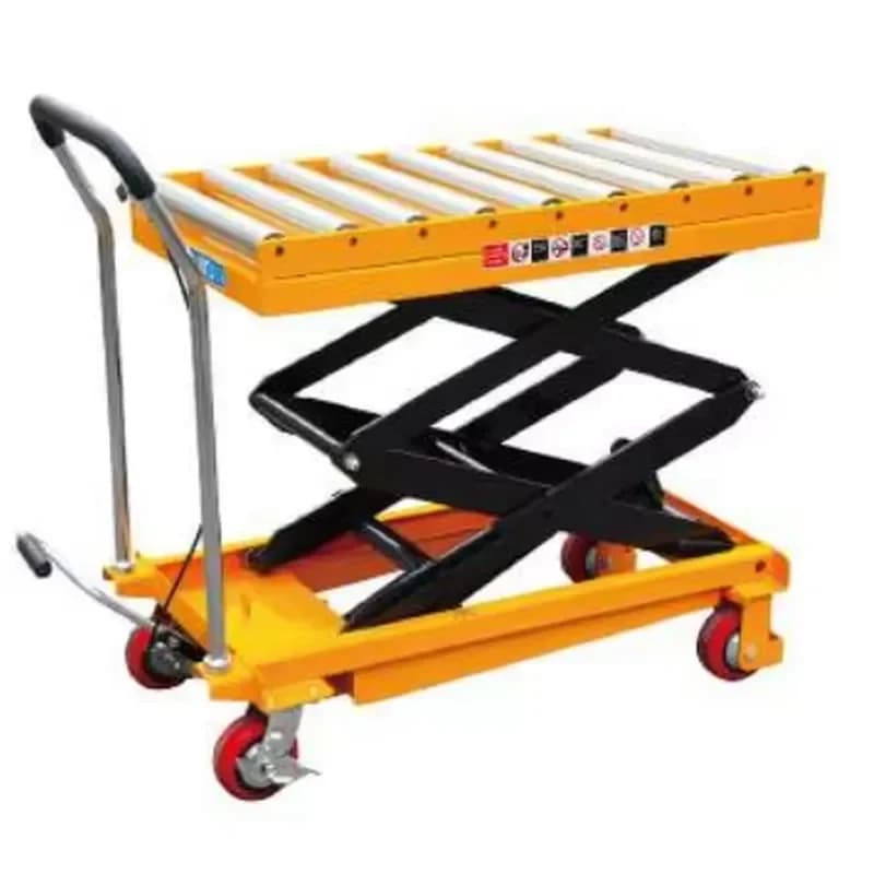 Manual Hydraulic Trolley Lift up Table Mini Scissor Car Lift Table Max Wholesale Power Building Single Scissor Lift