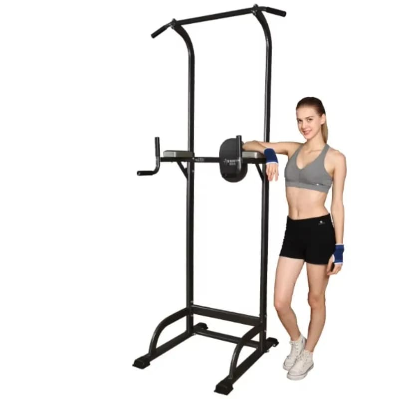 Set di Allenamento Fitness Domestico in Acciaio, Barra Orizzontale e Parallele Multifunzionali in ABS da Parete per Allenamento Indoor