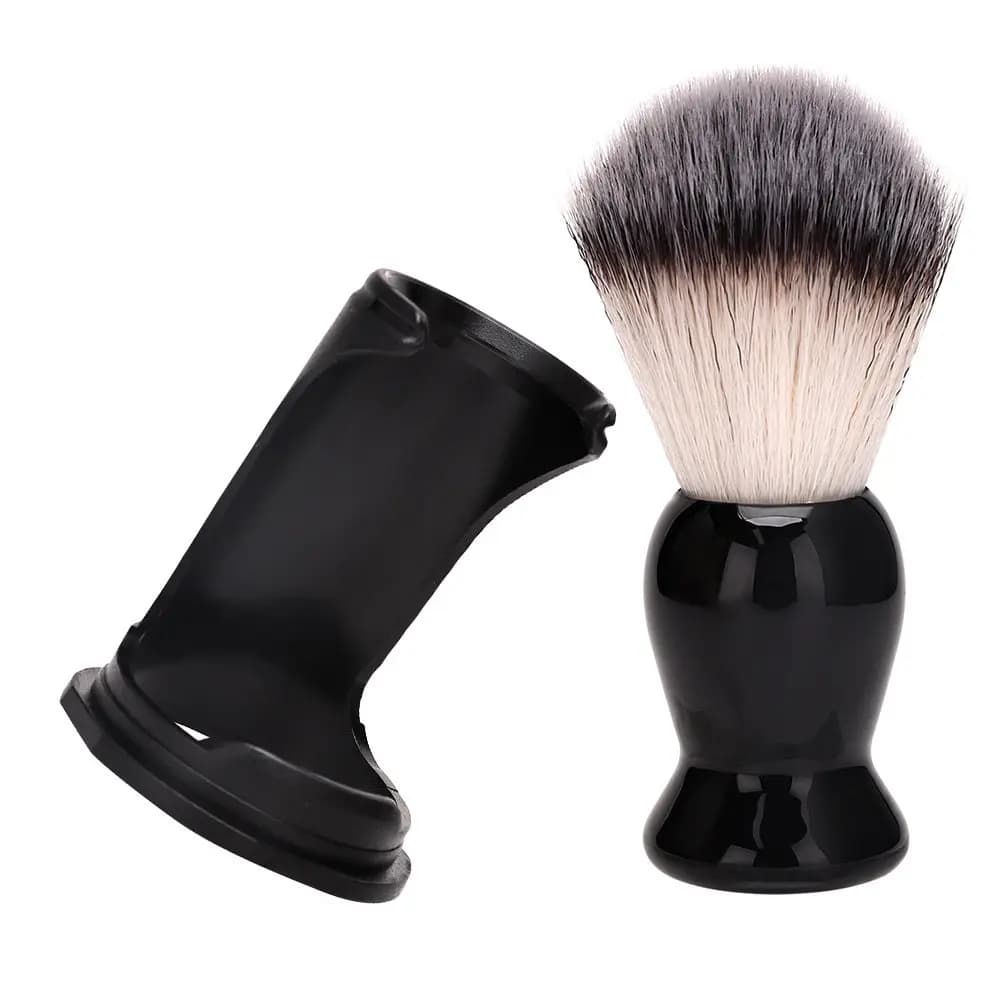 Shaving Brush Beard Men Shaving Brushes Brush Cleaning Tool for Men Grooming Kit St Display Shelf Salon Barber