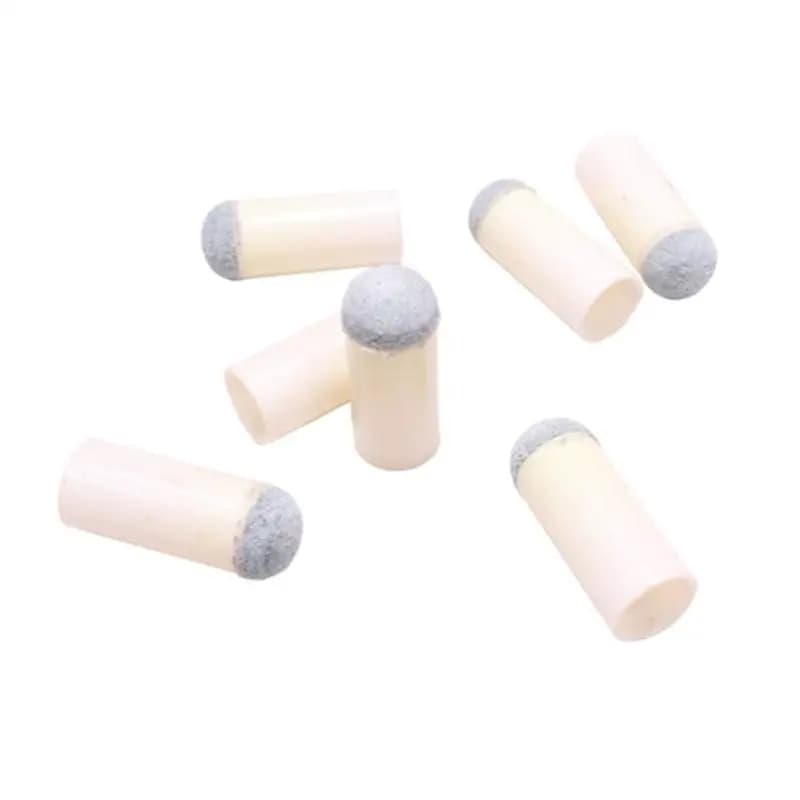 652F 10 Pezzi Suggerimenti per stecche da biliardo Suggerimenti per stecche da biliardo Sostituzione Slip on Consigli per da per