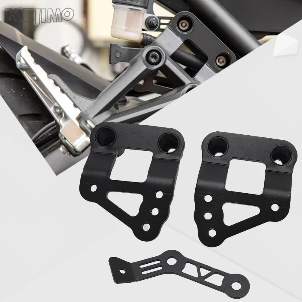 Pedane Poggiapiedi Moto Accessori Supporti Poggiapiedi Passeggero Kit Abbassamento Pedane Per YAMAHA MT09 MT-09 MT 09 2014-2020