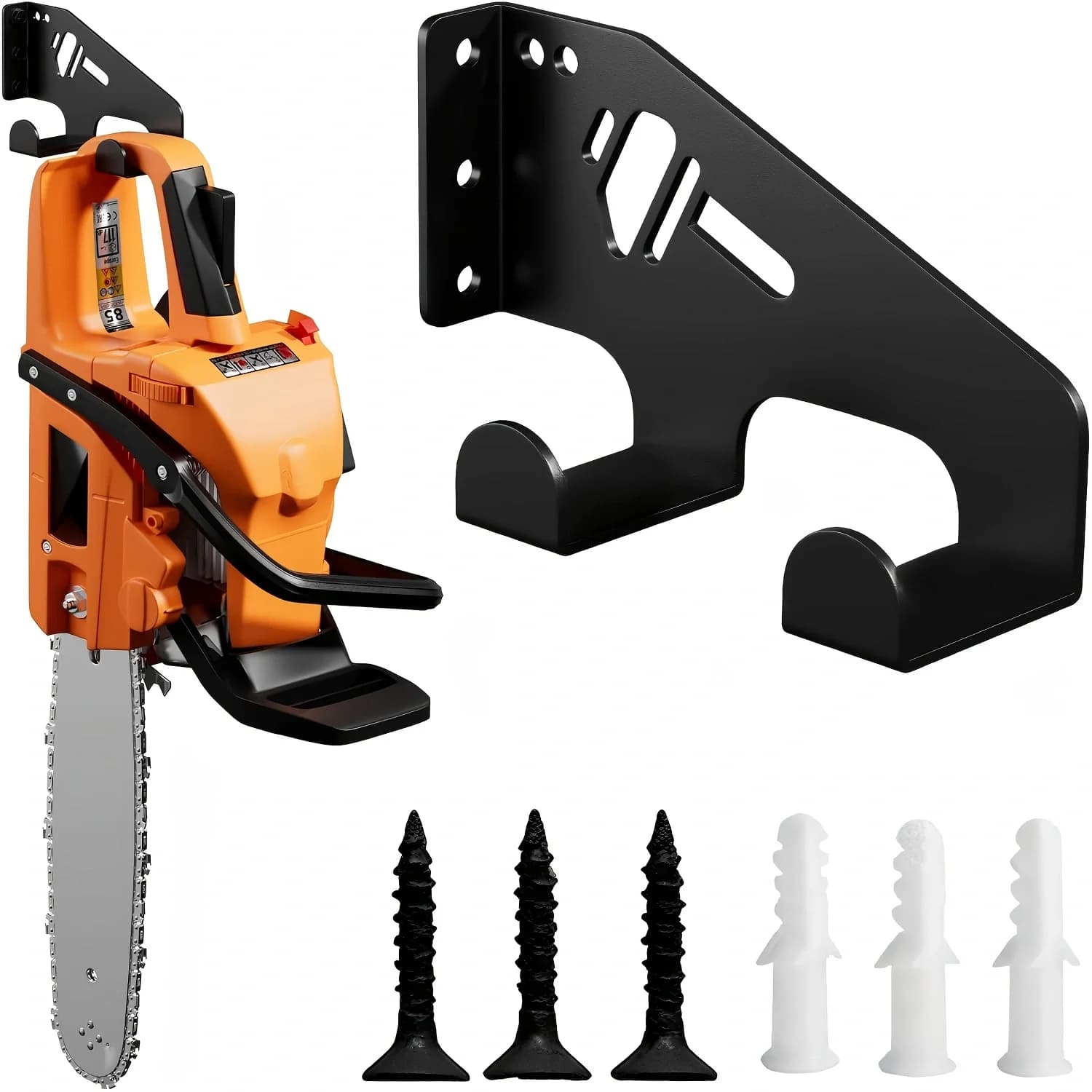 Wall Mounted Bracket for Chainsaw Garage, Heavy-duty Chainsaw Hook, Wall Mounted Chainsaw Frame Bracket 1piece