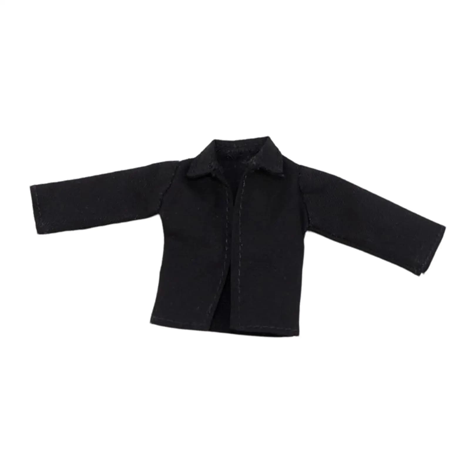 Abbigliamento per bambole in scala 1:12, camicia con cuciture fini, outfit casual per action figure maschili e femminili da 6 pollici