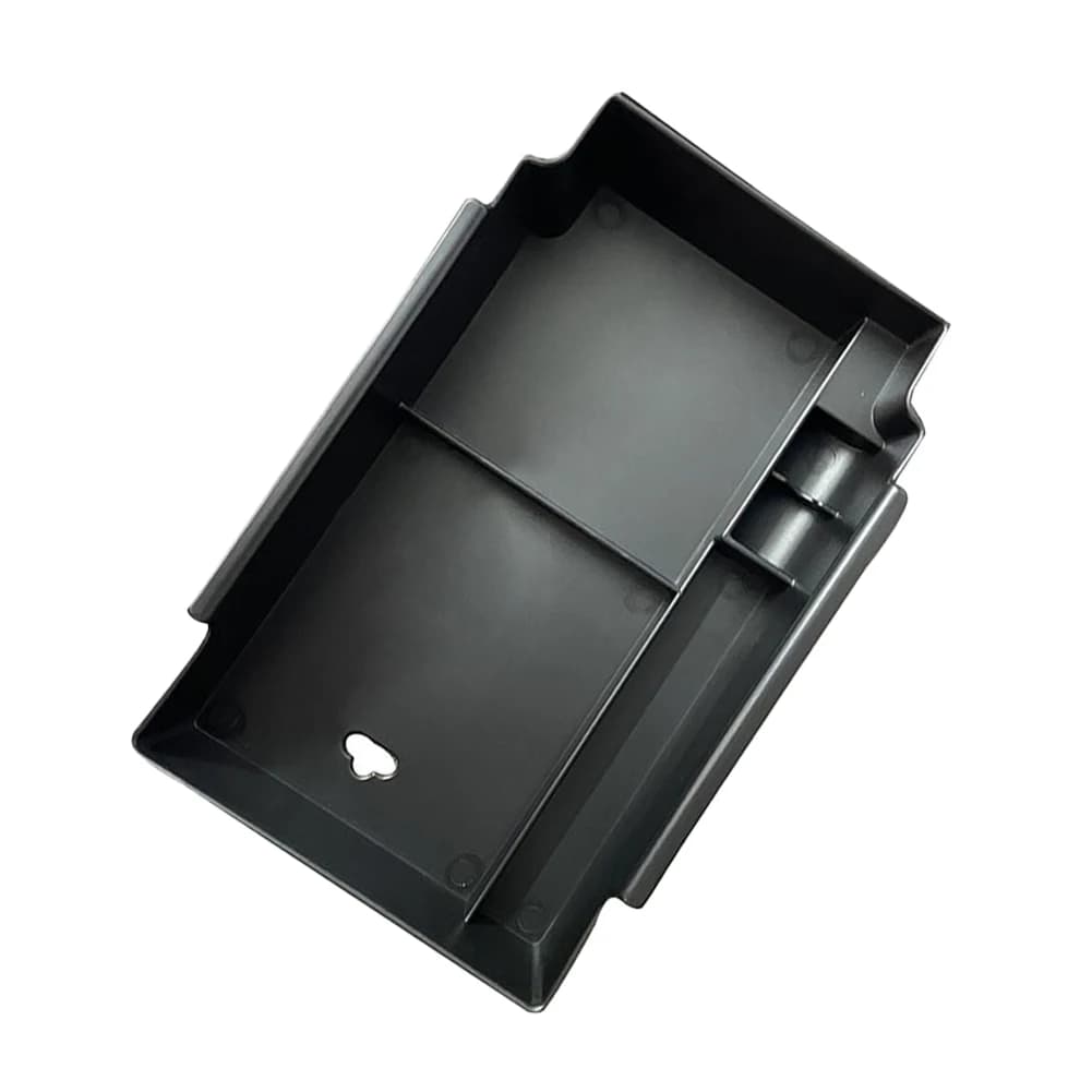Car Central Arm Organizer Tray for Subaru Crosstrek 2023-2024 ABS Black