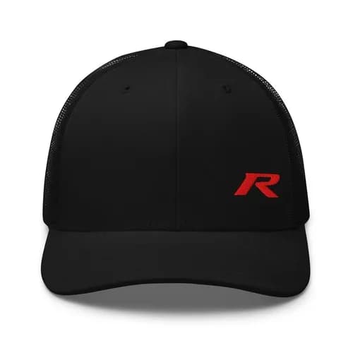 Cappello/cappello da camionista ricamato di tipo R