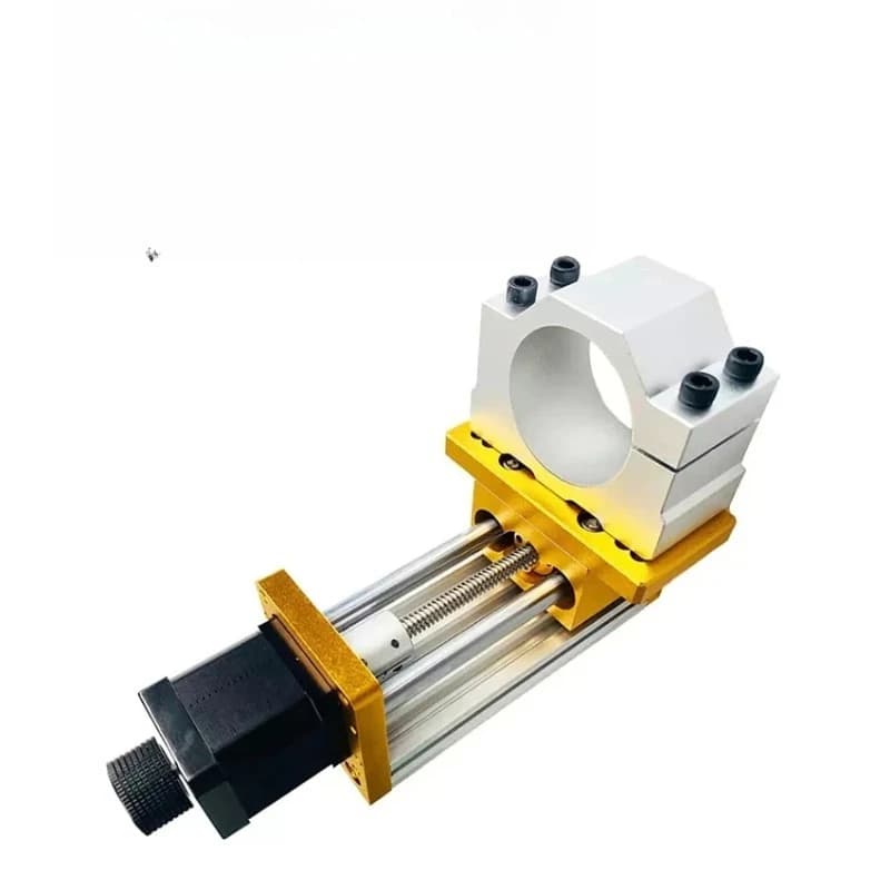 Kit Asse Z CNC 60-85MM, Modulo di Fissaggio Motore per Macchina Incisione Laser a Tre Assi, Supporto Tavola Scorrevole, Morsetto Mandrino 3018 45/52/65mm