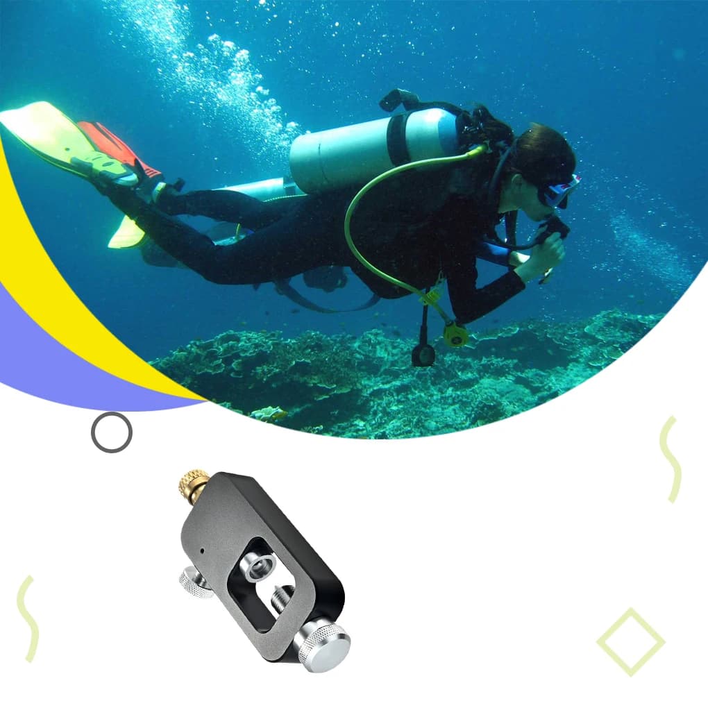 Adattatore per Scuba adattatori per lo Snorkeling attrezzatura per la conduzione della valvola della testa
