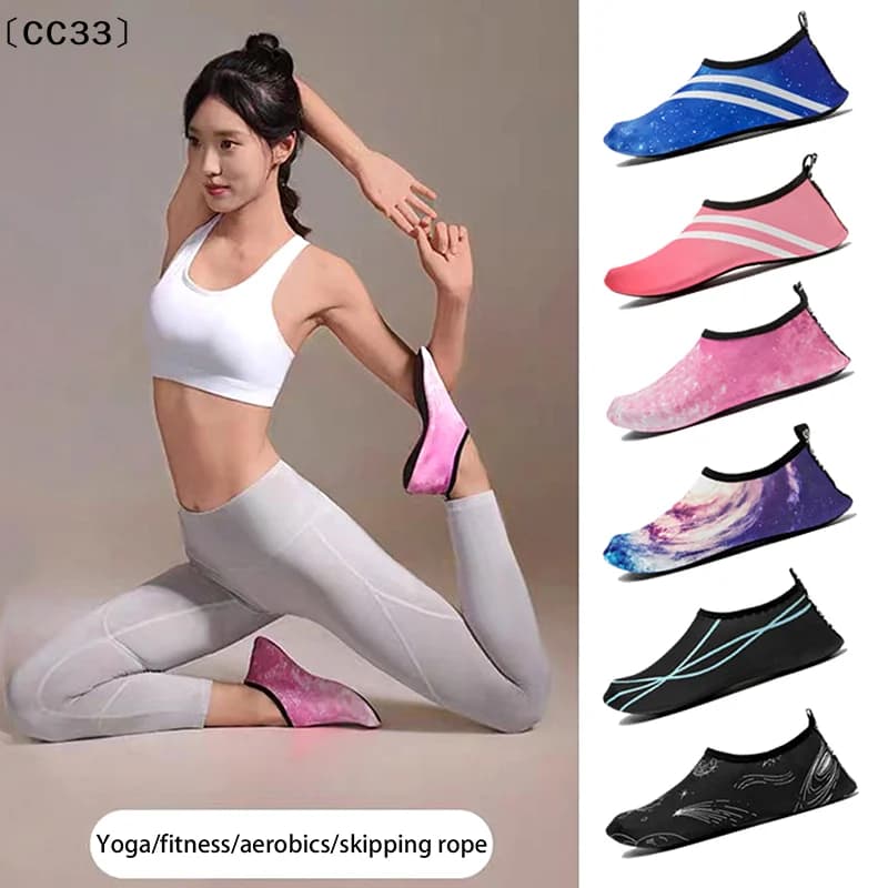 Women's and Men's Sub Shoes, Water Socks for Beach, Swimming, Fitness, Dancing, Surfing, Snorkeling, Foot Shoes Nudi definitelyCC33