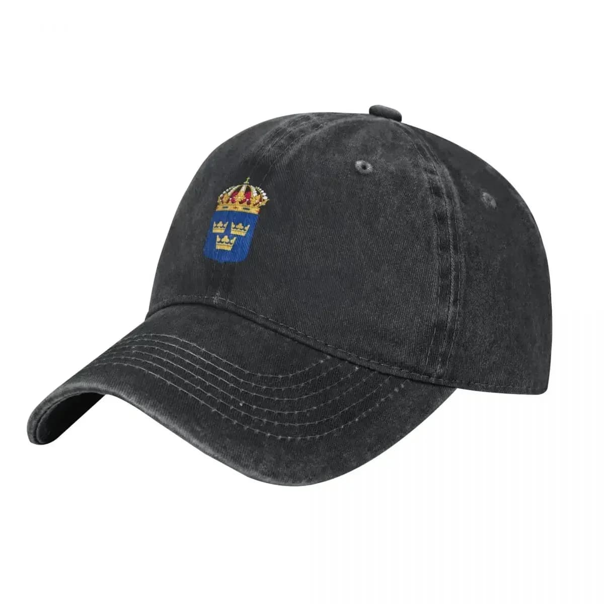 Stemma della Svezia Berretto da baseball Cappello da ballo selvaggio Cappello di grandi dimensioni Cappello da golf di lusso da uomo Cappelli da donna da uomo