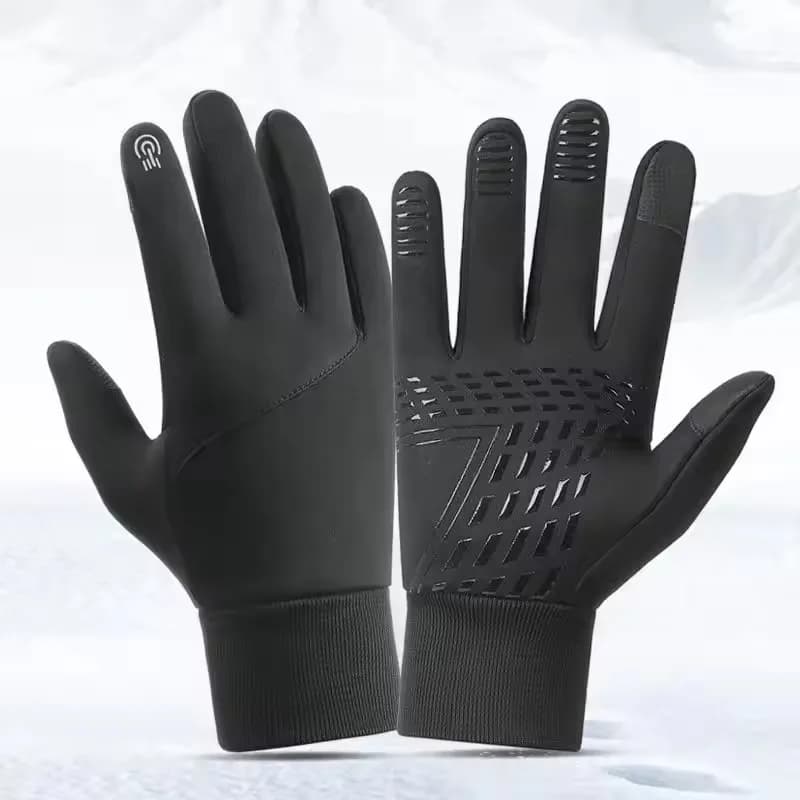 Guanti da ciclismo touch screen per uomo e donna Guanti da sci da campeggio per moto autunno inverno caldi in velluto antiscivolo impermeabili