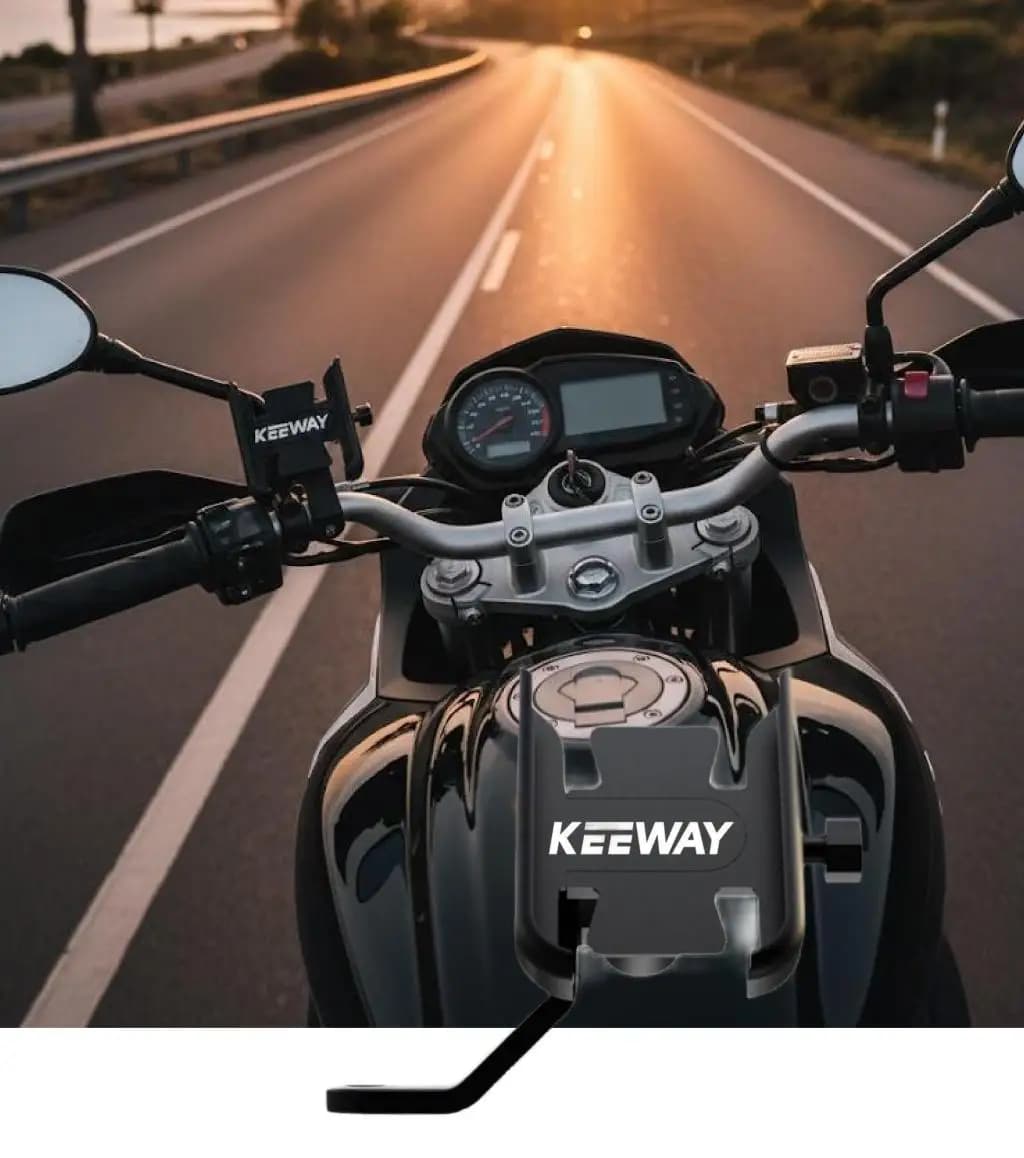 Moto Del Telefono Mobile Per Keeway 50 Vieste 300 Zahara RKV RKF 125 RKS 150 Manubrio Specchio Posteriore Del Telefono Mobile GPS Del Basamento Della Staffa