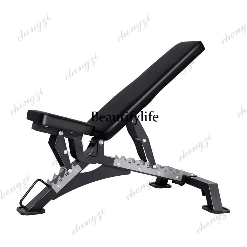 Multifunctional professional dumbbell stool household men's flat bench push stool fitness equipment adjustable